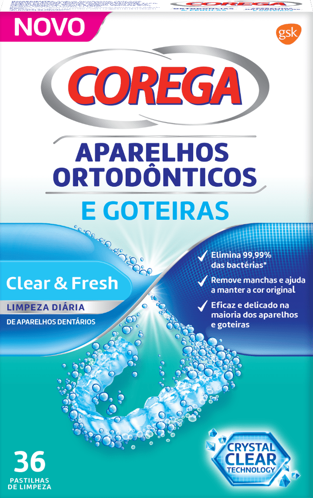 Corega Orthodontica Drips Cleaning Pads (x36 units) – Buy Now at Healtsy