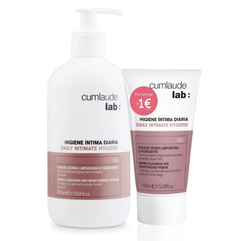 Cumlaude Daily Intimate Hygiene Gel - 500ml + 100ml - Healtsy