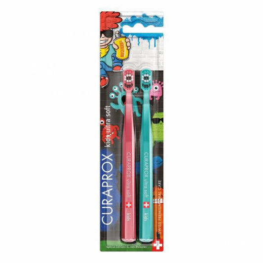 Curaprox CS5460 Graffiti Edition Brush (Double Pack) - Healtsy