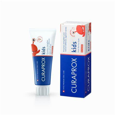 Curaprox Kids Strawberry Toothpaste - 60ml - Healtsy