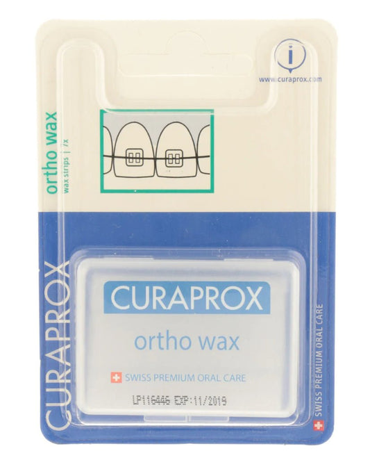 Curaprox Ortho Wax (x7 strips) – Buy Now at Healtsy