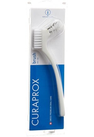 Curaprox Prosthesis Cleaning Brush BDC150_ White – Buy Now at Healtsy