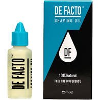 De Facto Shaving Oil - 25ml – Buy Now at Healtsy