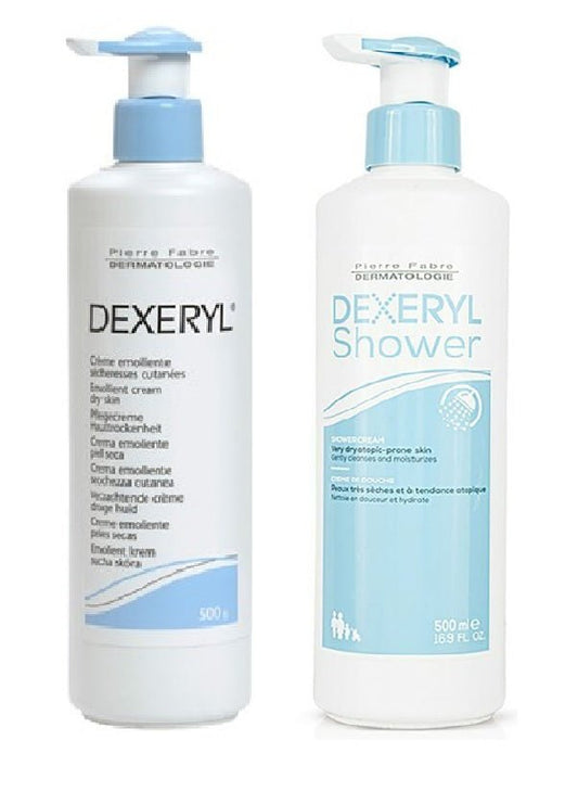Dexeryl Cream - 500ml + Offer Shower Cream - 500ml – Buy Now at Healtsy