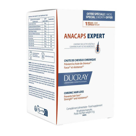 Ducray Anacaps Expert (x90 capsules) - Healtsy