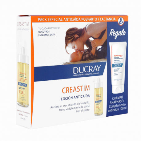 Ducray Creastim Fall Lotion + Anaphase Shampoo Offer - 100ml - Healtsy