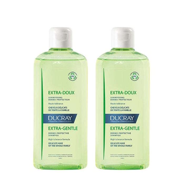 Ducray Extra Doux Shampoo - 400Ml (Double Pack) - Healtsy