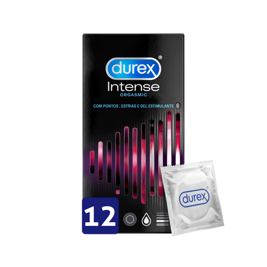 Durex Intense Orgasmic Condom (x12 units) - Healtsy