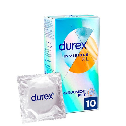 Durex Invisible XL (x10 condoms) - Healtsy