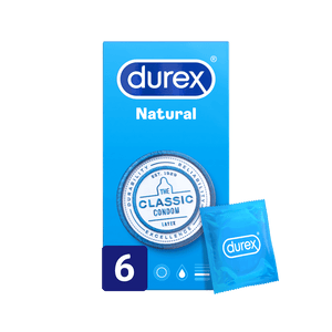 Durex Natural Plus (x6 condoms) – Buy Now at Healtsy