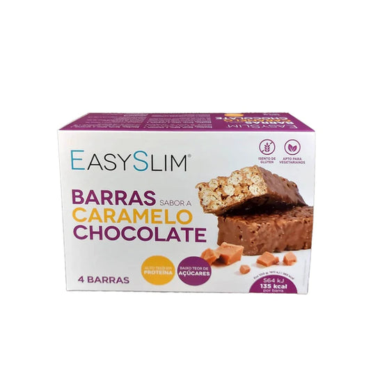 Easyslim Caramel/Chocolate Bar - 35g (x4 units) - Healtsy