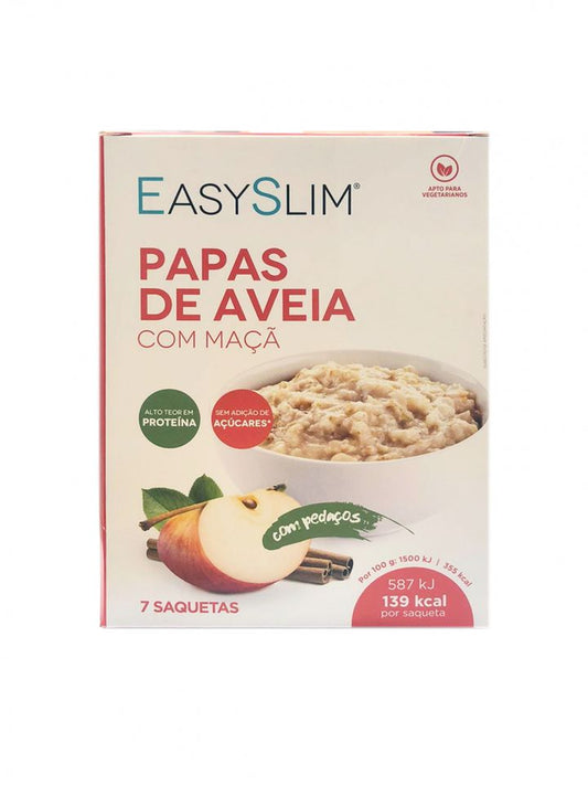 Easyslim Porridge Oats w/ Apple - 39g (x7 sachets) - Healtsy