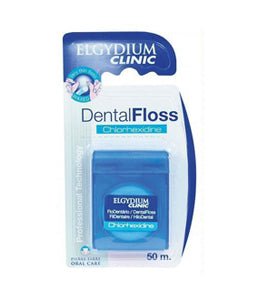 Elgydium Clinic Chlorhexidine Dental Floss - 50m – Buy Now at Healtsy