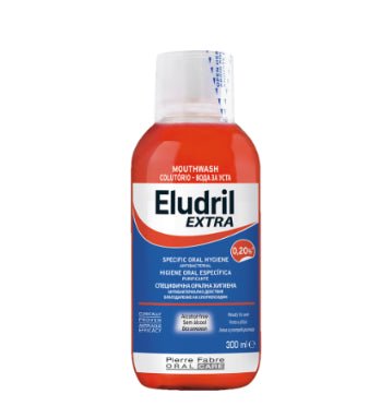 Eludril Extra Mouthwash - 300ml – Buy Now at Healtsy