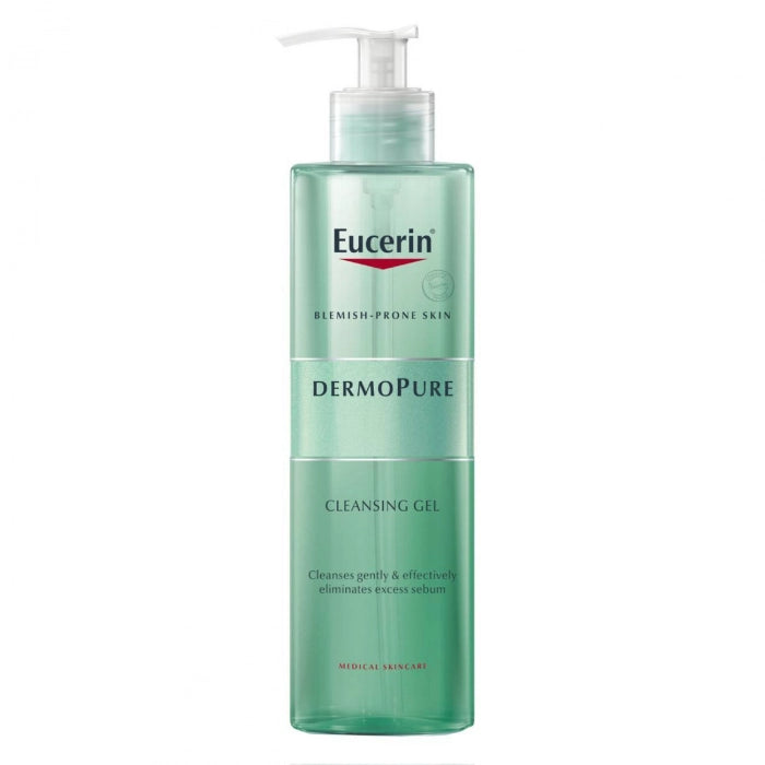 Eucerin Dermopure Oleo Control Cleansing Gel - 400ml - Healtsy