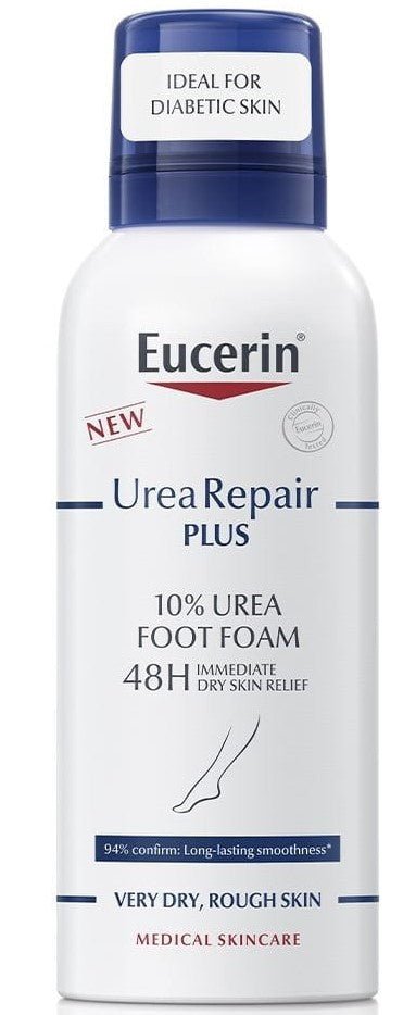 Eucerin Dry Skin Urea Foam Diabetic Foot - 150ml – Buy Now at Healtsy