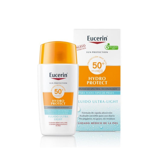 Eucerin Sun Hydra Protect Fluid Light SPF50+ - 50ml - Healtsy