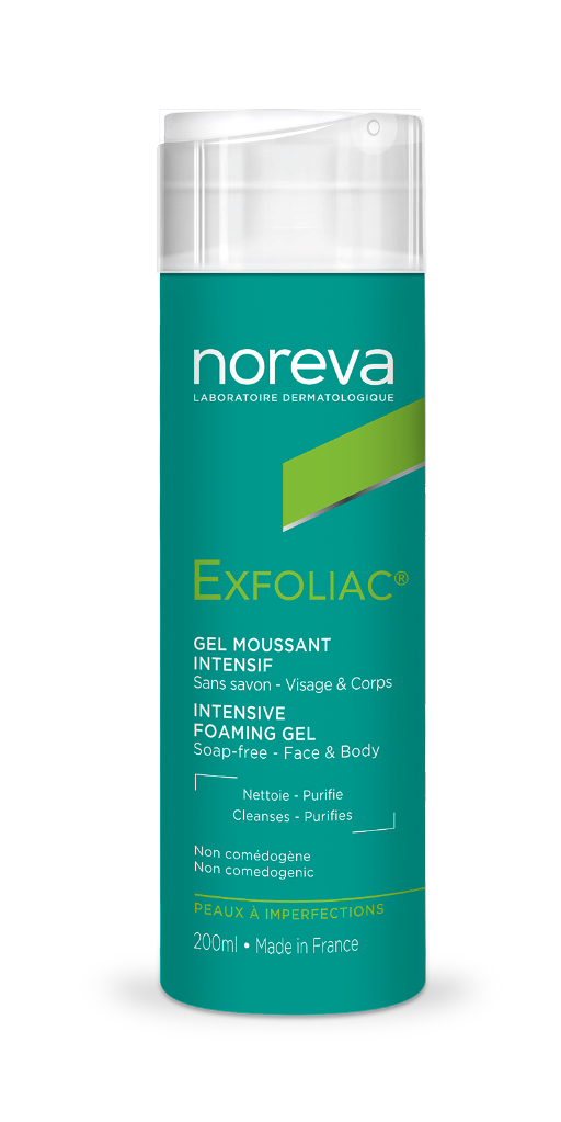 Noreva_Exfoliac Intensive Cleansing Gel - 200ml - Healtsy