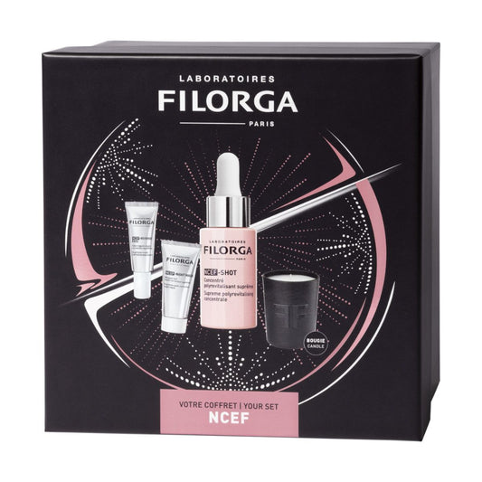 Filorga X-Mas Box NCEF + Night Mask + Candle - Healtsy