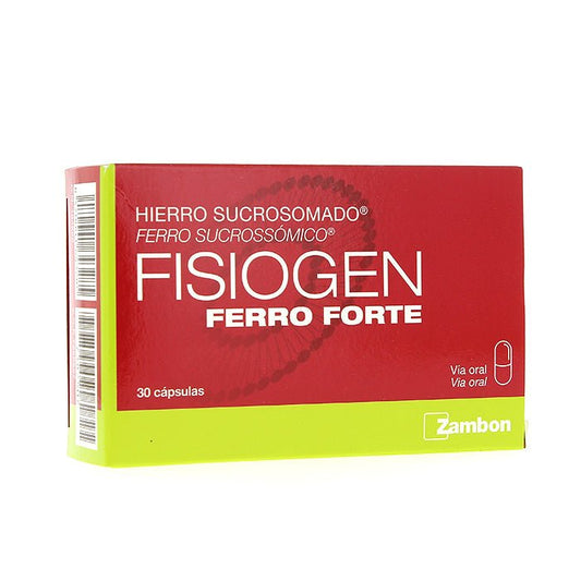 Fisiogen Ferro Forte (x30 capsules) – Buy Now at Healtsy