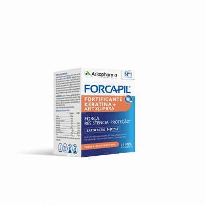 Forcapil Fortifier Keratin + (x60 capsules) - Healtsy