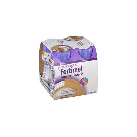 Fortimel Compact Protein Cafe - 125ml (x4 units) - Healtsy