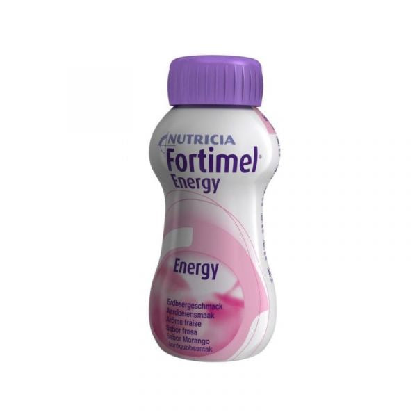 Fortimel Energy Oral Solution Strawberry - 200ml (x4 units) - Healtsy