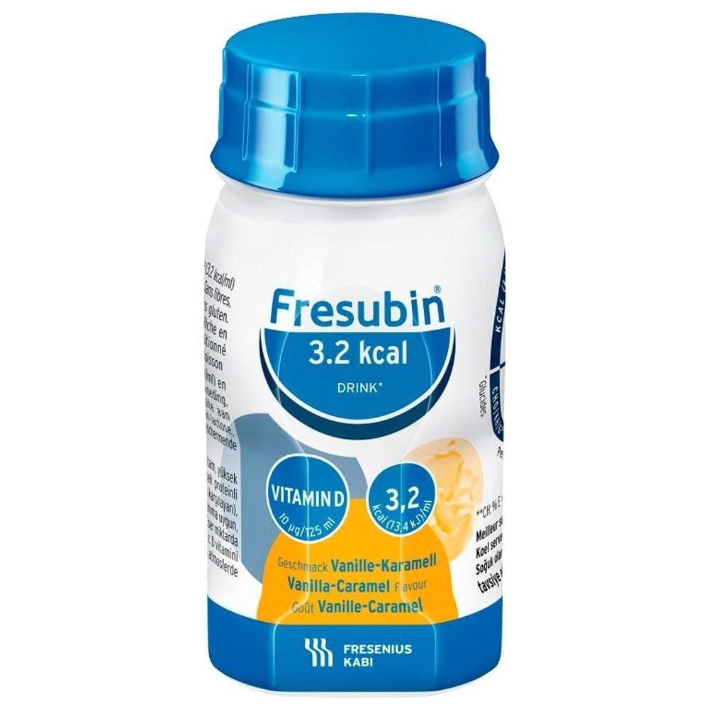 Fresubin 3.2kcal Drink_ VANILLA & CARAMEL - 125ml (x4 units) – Buy Now at Healtsy