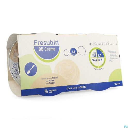 Fresubin DB Cream PRALINE - 125g (x4 pcs) - Healtsy