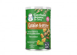 Gerber Bio Nutripuffs Peanuts_12M+ - 35g - Healtsy