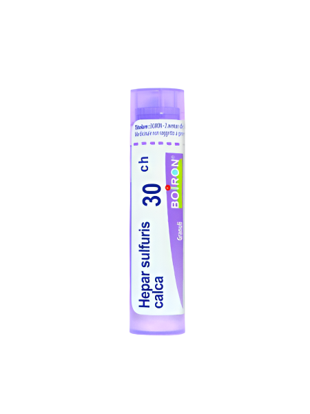 Hepar Sulfuris Calcareum Granulo 30Ch Boiron - Healtsy
