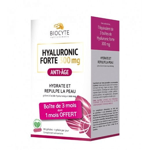Hyaluronic Forte - 300mg (3x30 capsules) – Buy Now at Healtsy
