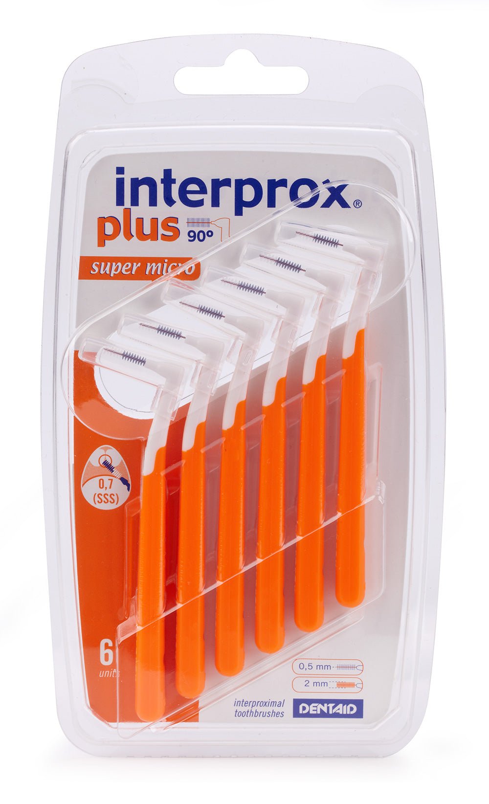 Interprox Plus Super Micro Interdental Brush (x6 units) – Buy Now at Healtsy