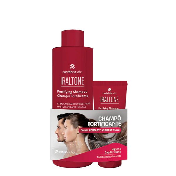 Iraltone Fortifying Shampoo - 400ml + Offer - 75ml – Buy Now at Healtsy
