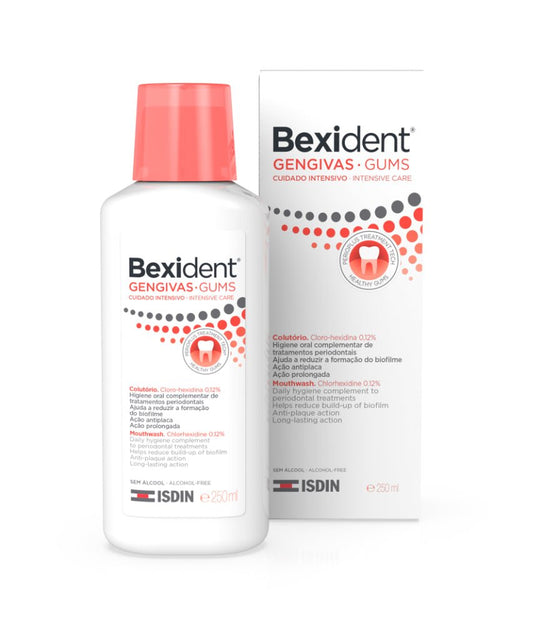 Isdin Bexident Gums Intensive Care Mouthwash - 250ml – Buy Now at Healtsy