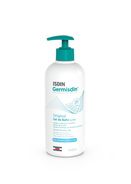 Isdin Germisdin Antiseptic Liquid Soap Dispenser - 500ml – Buy Now at Healtsy