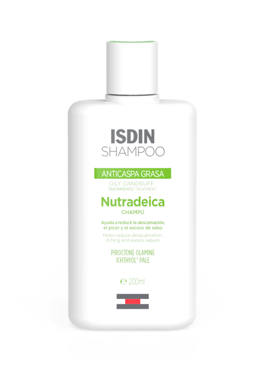 Isdin Nutradeica Healthy Scalp Oily Dandruff Shampoo - 200ml – Buy Now at Healtsy