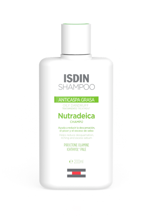 Isdin Nutradeica Healthy Scalp Oily Dandruff Shampoo - 200ml - Healtsy