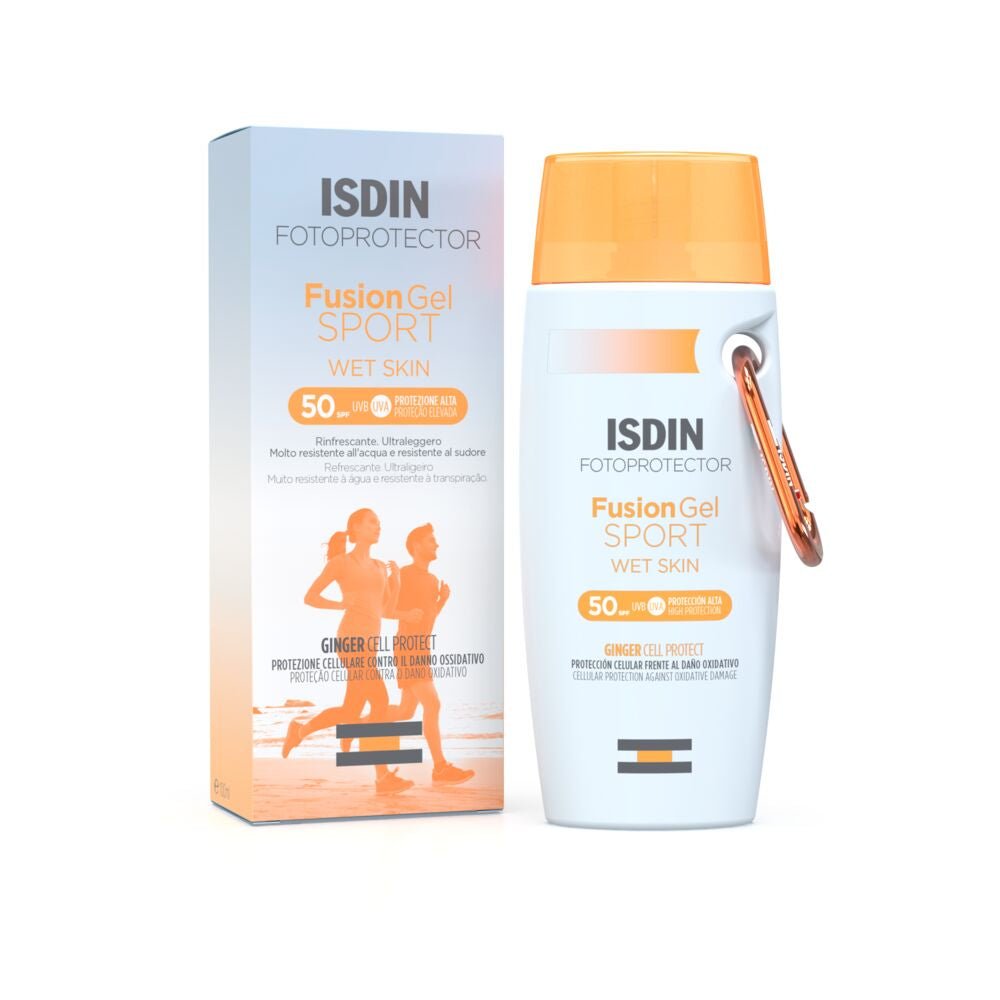 Isdin Photoprotector Fusion Gel Sport SPF50 - 100ml – Buy Now at Healtsy