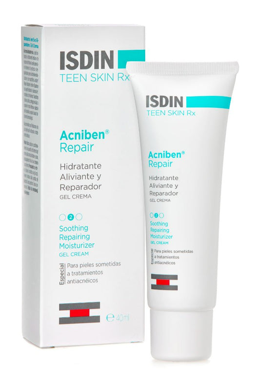 Isdin Teen Skin RX Acniben Repair Gel Cream - 40ml – Buy Now at Healtsy