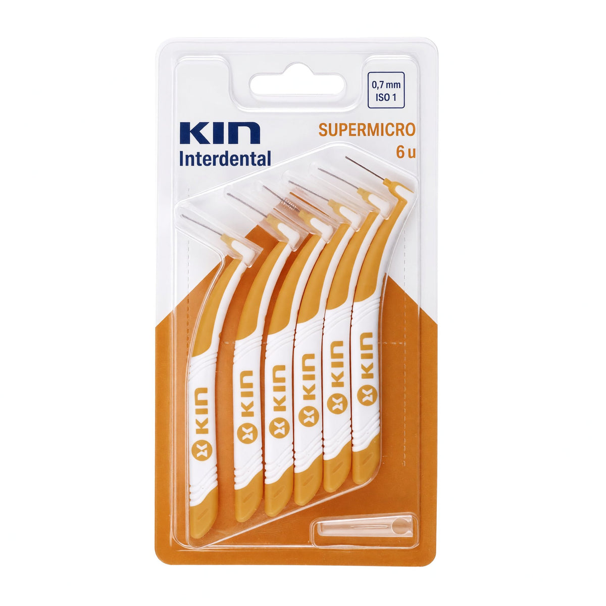 Kin Interdental Brush Supermicro - 0.7mm (x6 units) – Buy Now at Healtsy [grok-v1]