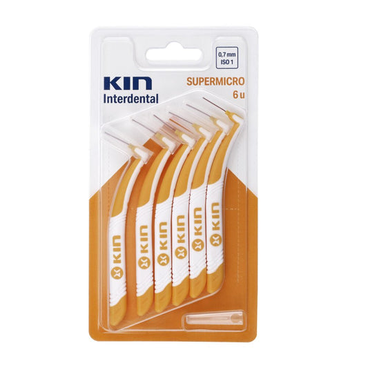 Kin Interdental Brush Supermicro - 0.7mm (x6 units) – Buy Now at Healtsy