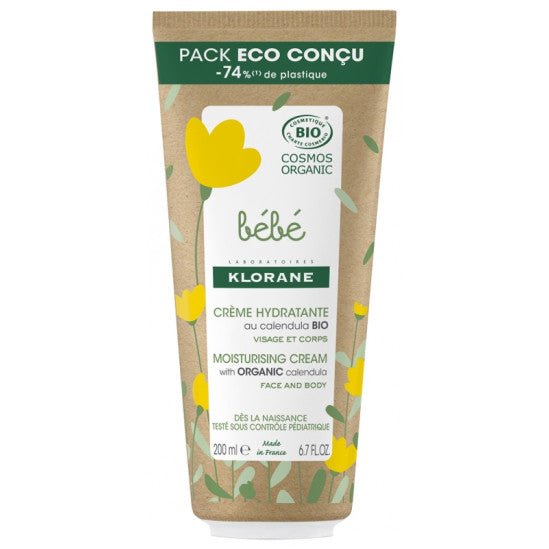 Klorane Bebe Bio Moisturizing Cream - 200ml – Buy Now at Healtsy