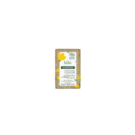 Klorane Baby Solid Soap Body/Hair Organic - 100G - Healtsy