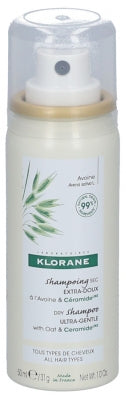 Klorane Capilar Dry Shampoo Oat Ceramide - 50ml - Healtsy