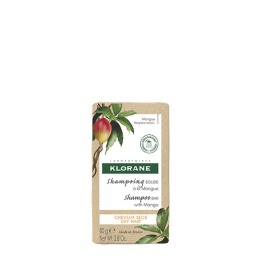 Klorane Capillary Solid Shampoo Mango - 80g - Healtsy