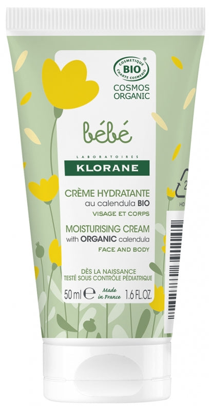 Klorane Organic Baby Moisturizing Cream - 50ml - Healtsy