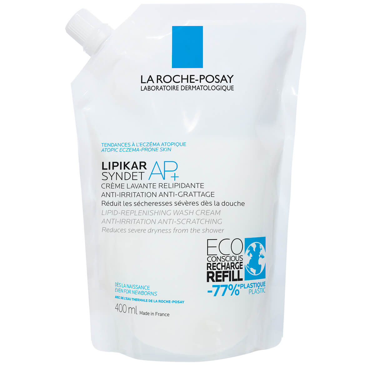 La Roche - Posay Lipikar Syndet AP(+) Refill - 400ml – Buy Now at Healtsy