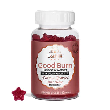 Lashilé Beauty Good Burn Cherry (x60 Gummies) - Healtsy