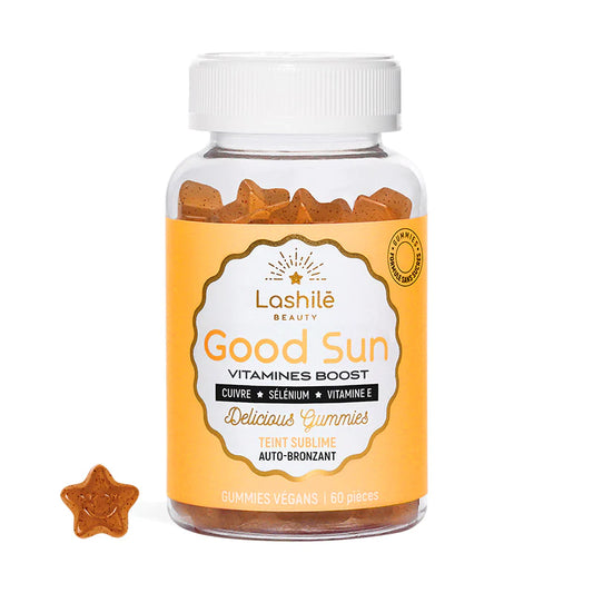 Lashilé Beauty Good Sun Peach (X60 Gummies) - Healtsy